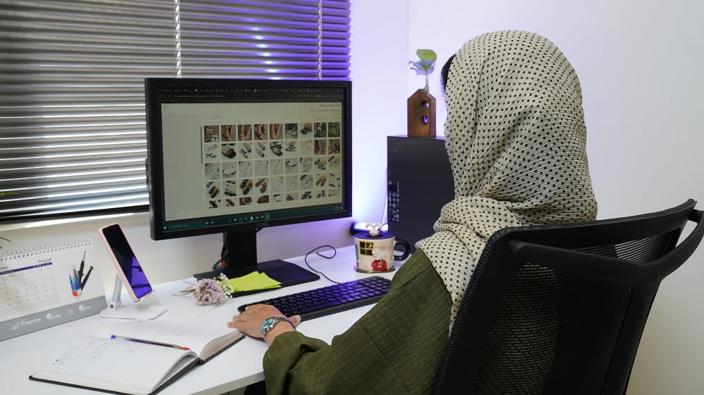 فضای کار شرکت طراحی سایت متسون