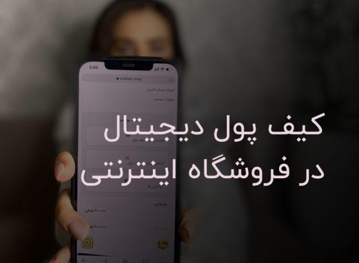 کیف پول در فروشگاه اینترنتی