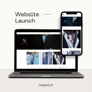 نمونه طراحی سایت پوشاک و اکسسوری مردانه