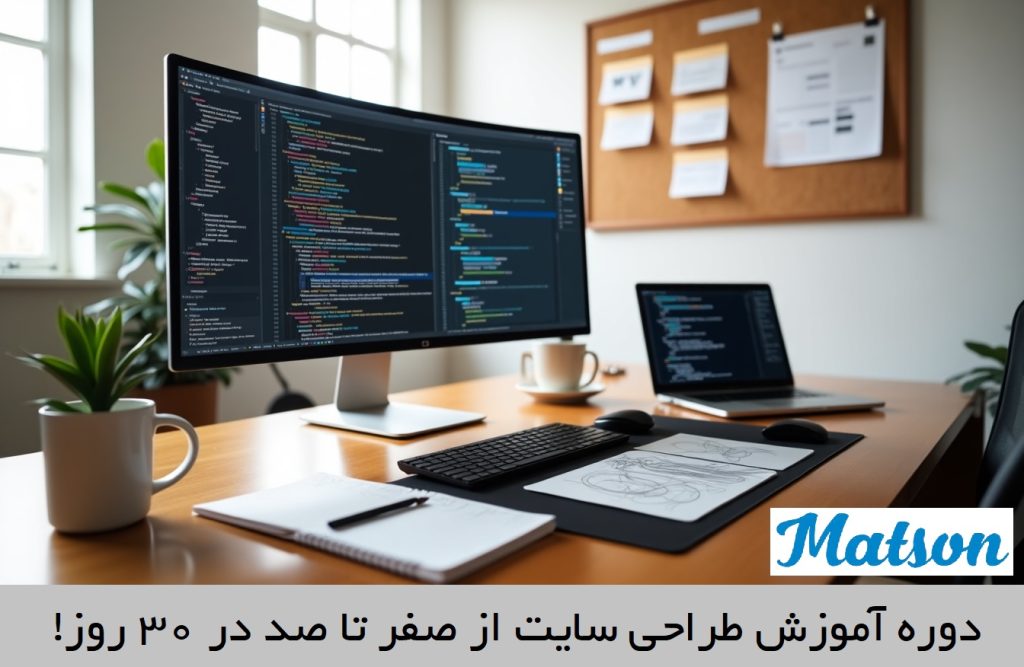 دوره ی آموزش طراحی سایت در 30 روز
