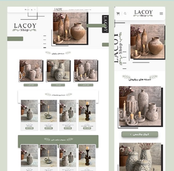 انواع طراحی سایت