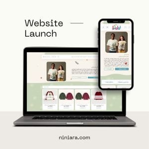 نمونه طراحی سایت سیسمونی نوزاد