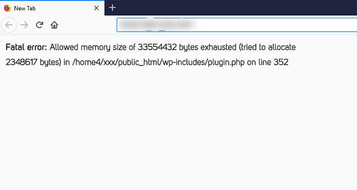 خطای Memory Exhausted