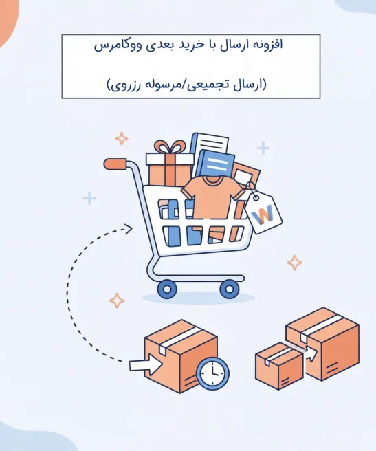 افزونه ارسال با خرید بعدی ووکامرس (ارسال تجمیعی/مرسوله رزروی)